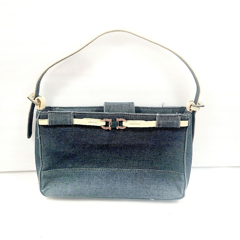 Leguleg Canvas Leather Hobo Bag - Picture 2 of 7